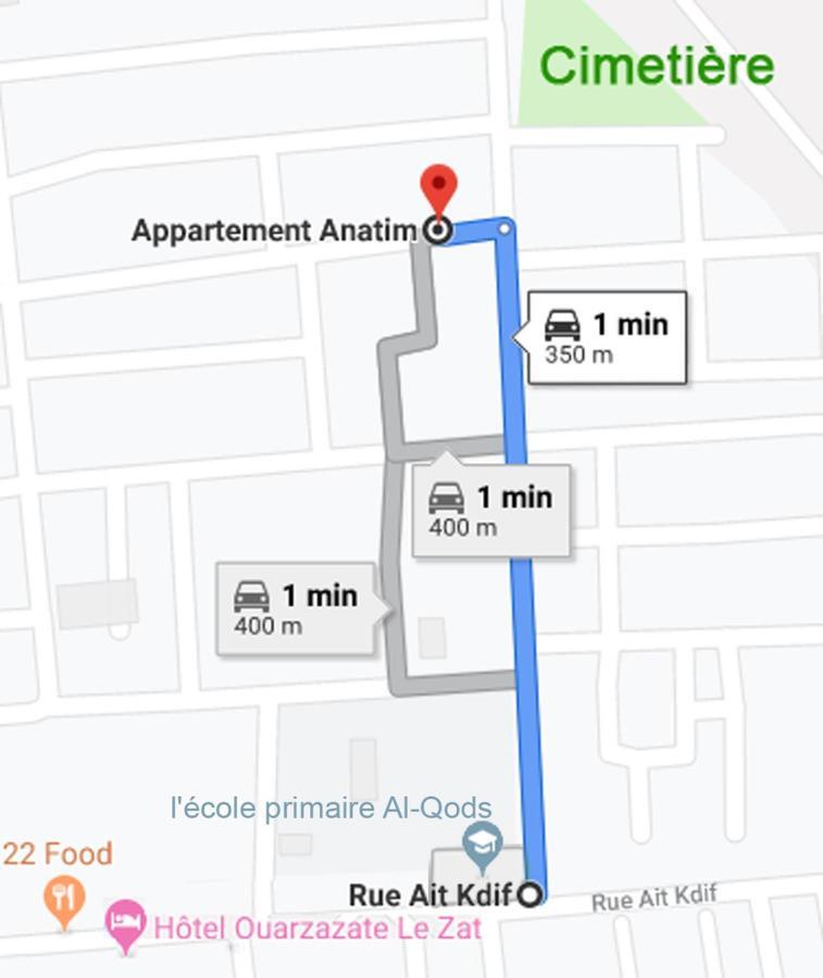 Appartement Anatim Варзазат Екстериор снимка
